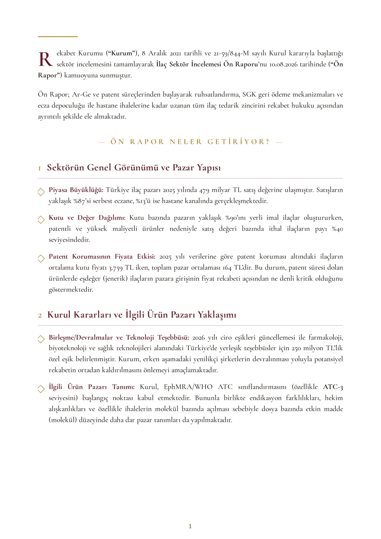 The Competition Authority’s Preliminary Report on the Pharmaceutical Sector image 2