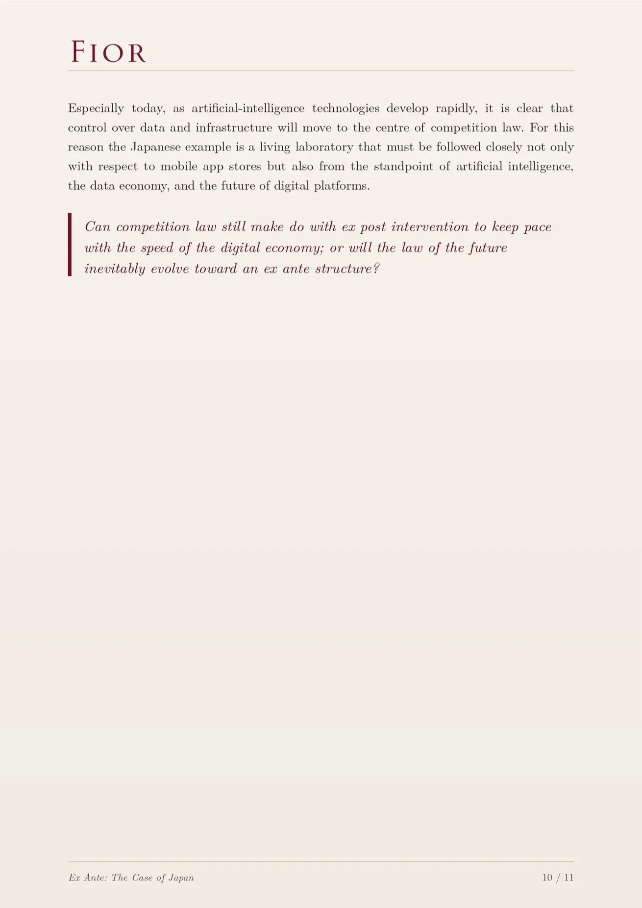 Ex Ante: The Case of Japan image 11