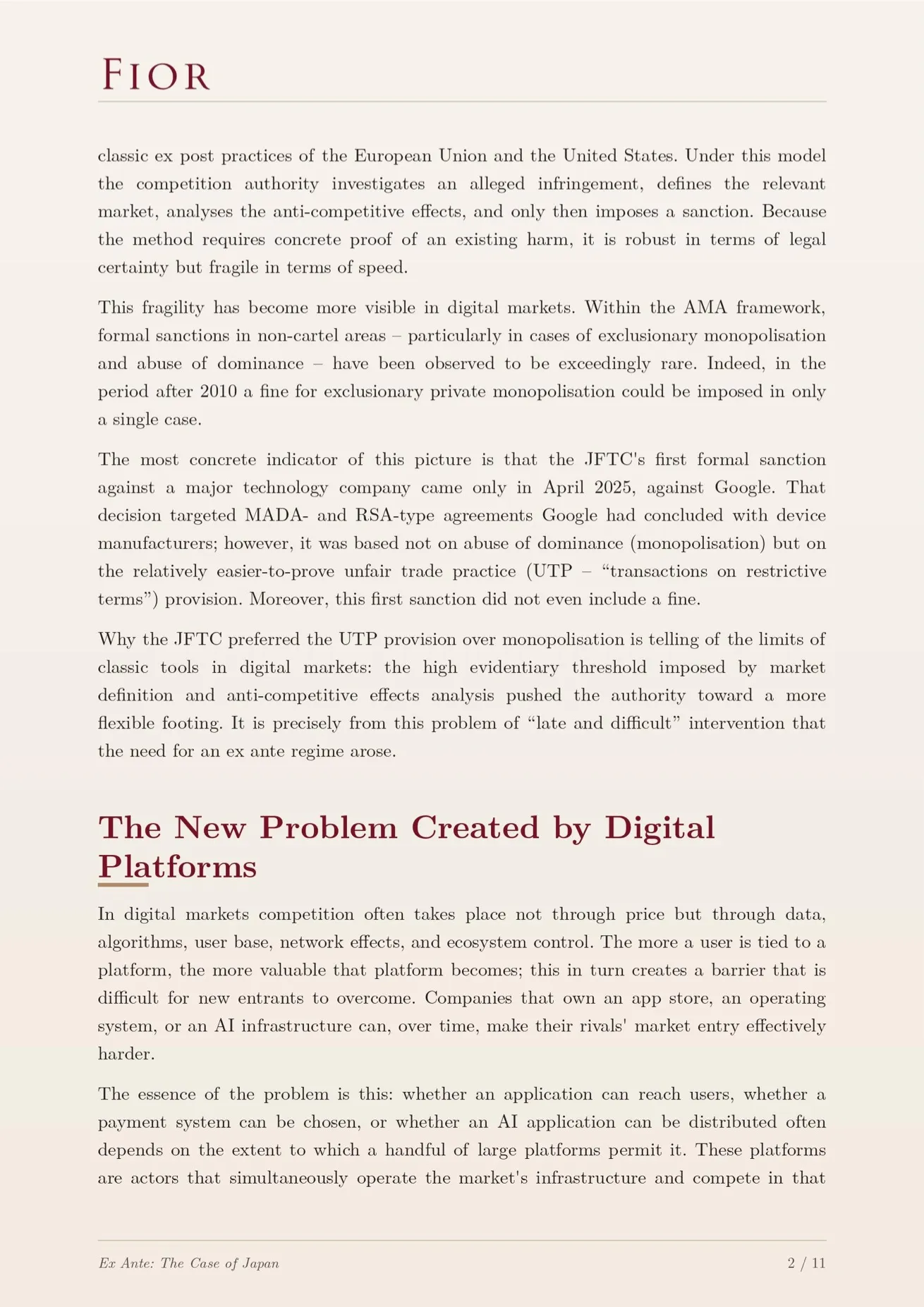 Ex Ante: The Case of Japan image 3