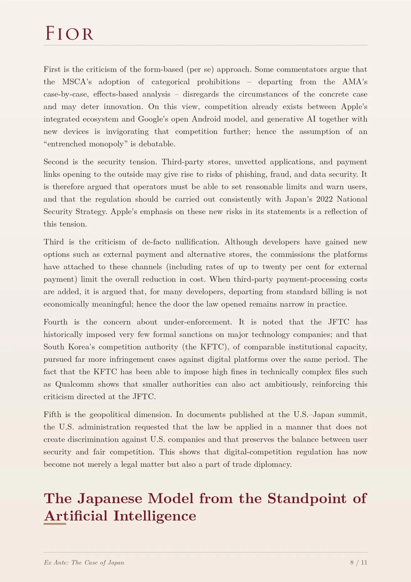 Ex Ante: The Case of Japan image 9