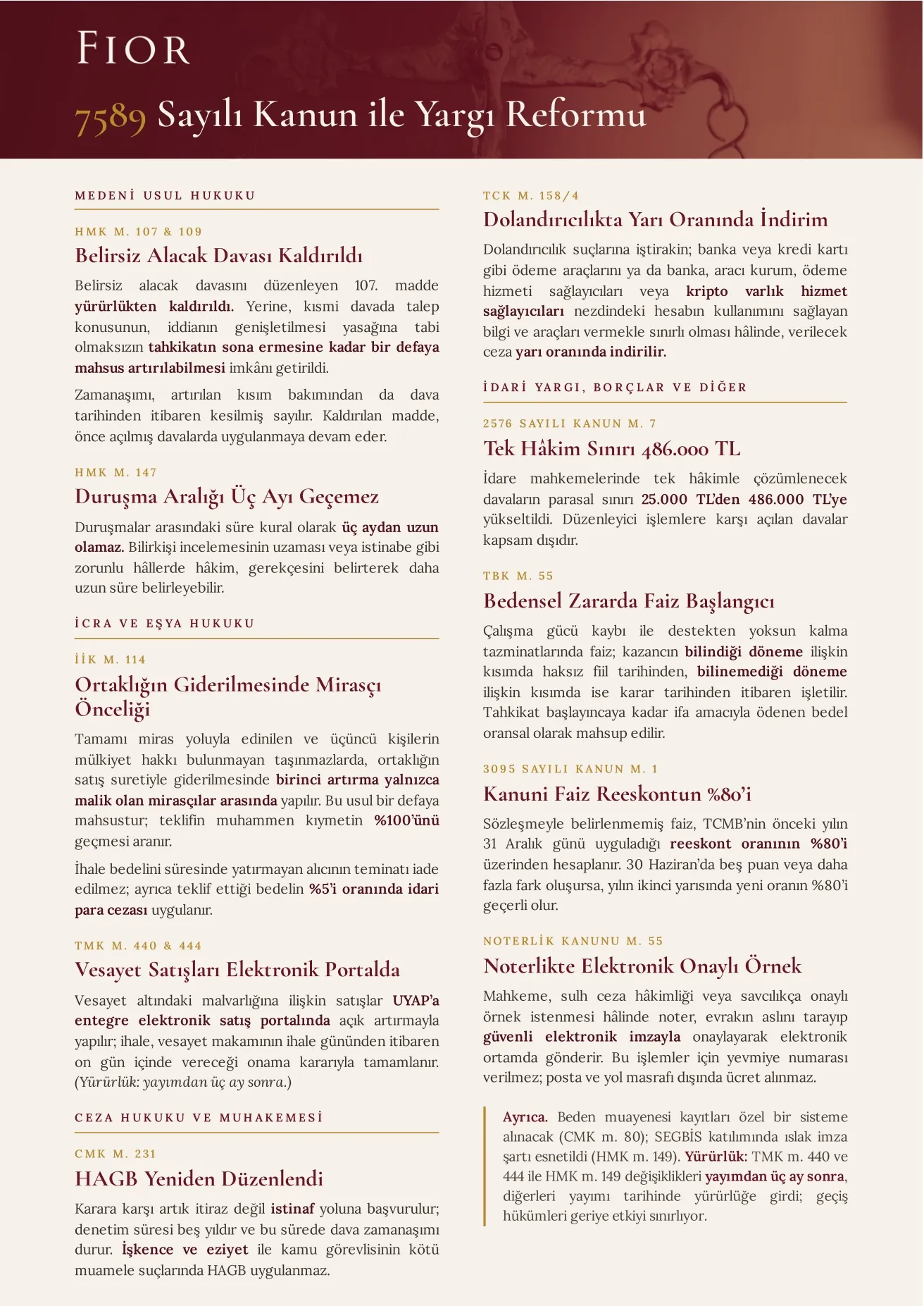 Law No. 7589: Judicial Reform image 1