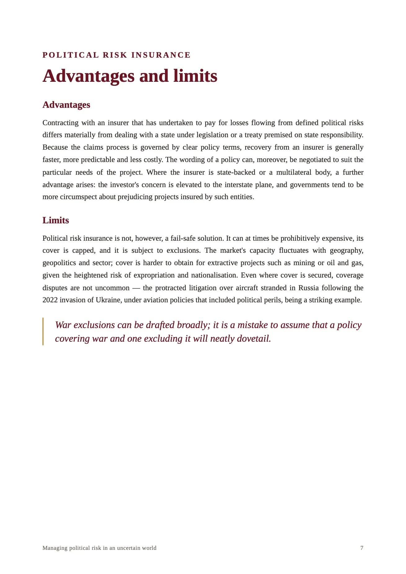 Managing Political Risk in an Uncertain World image 12