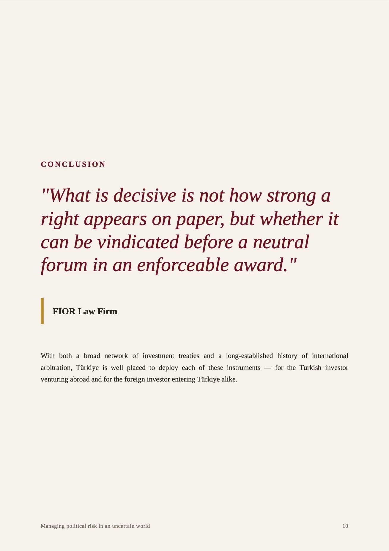 Managing Political Risk in an Uncertain World image 16