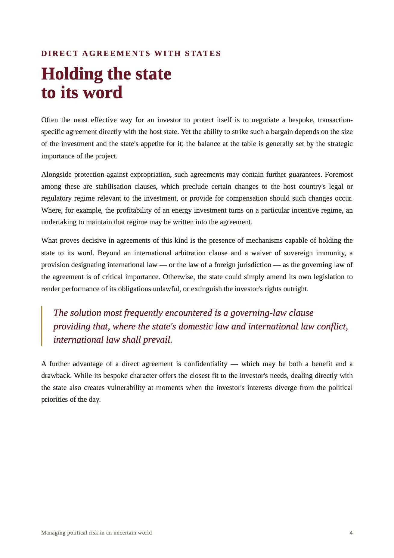 Managing Political Risk in an Uncertain World image 6