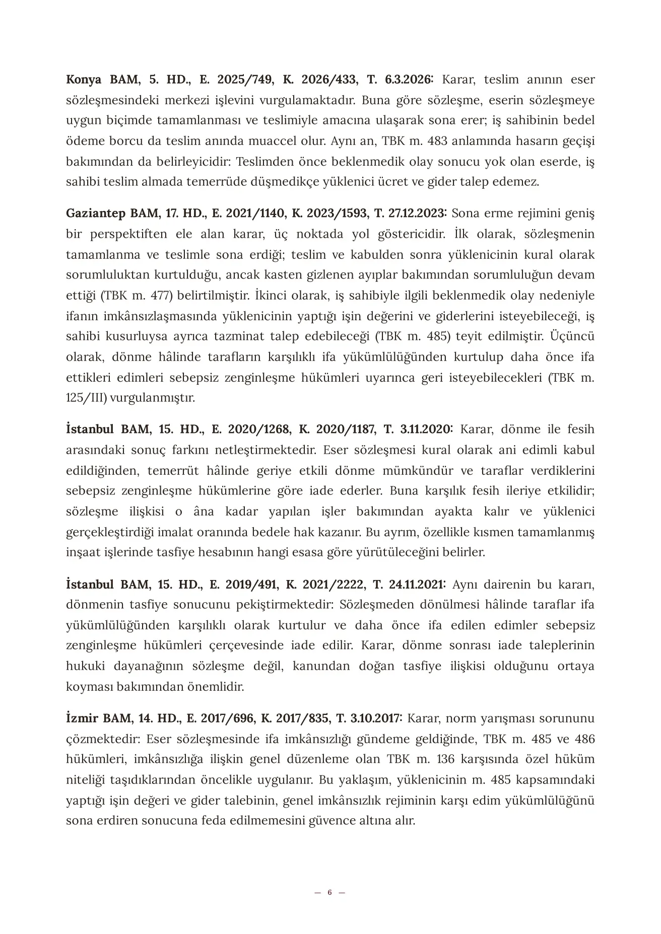 Termination of the Contract for Work image 7