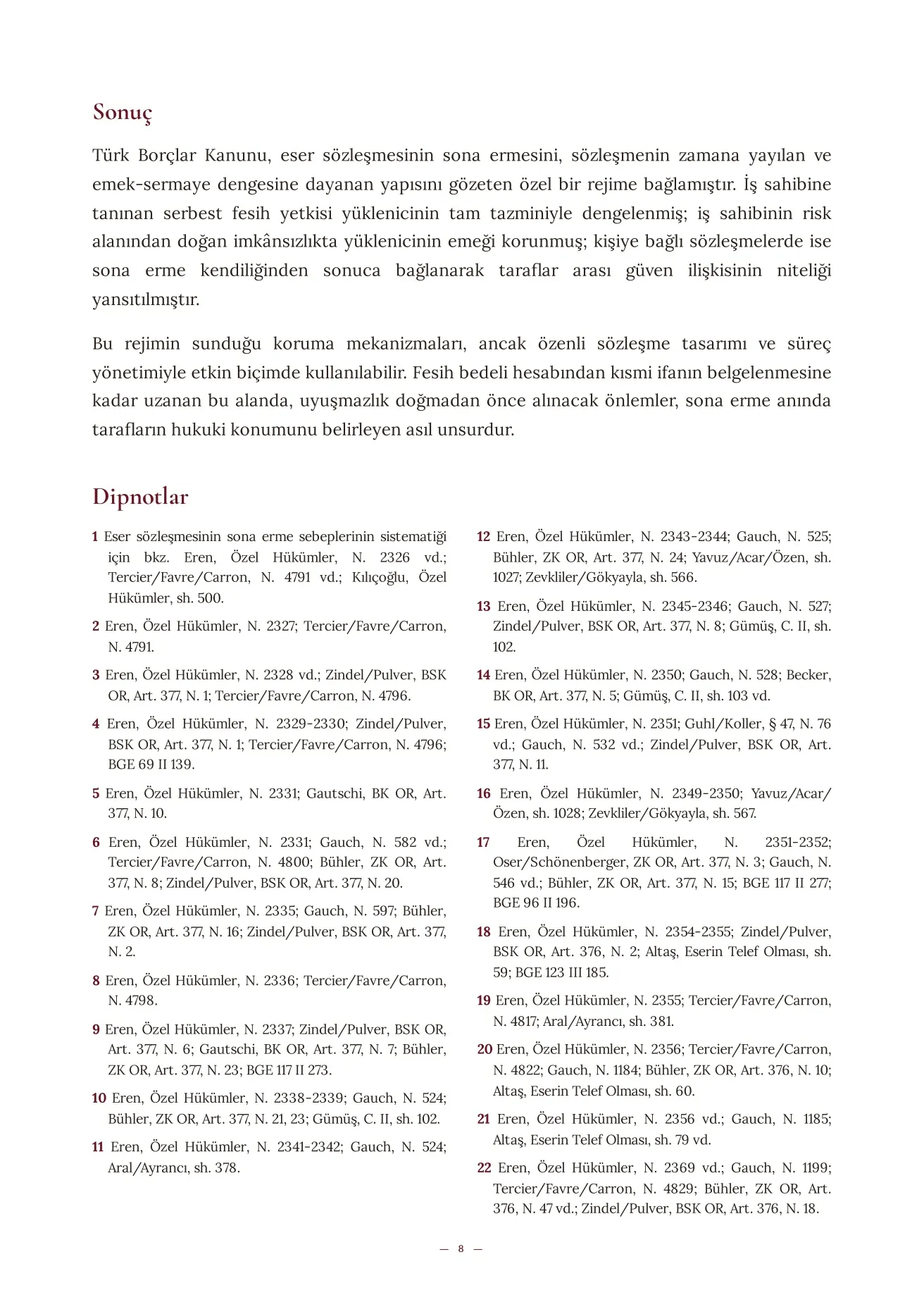 Termination of the Contract for Work image 9