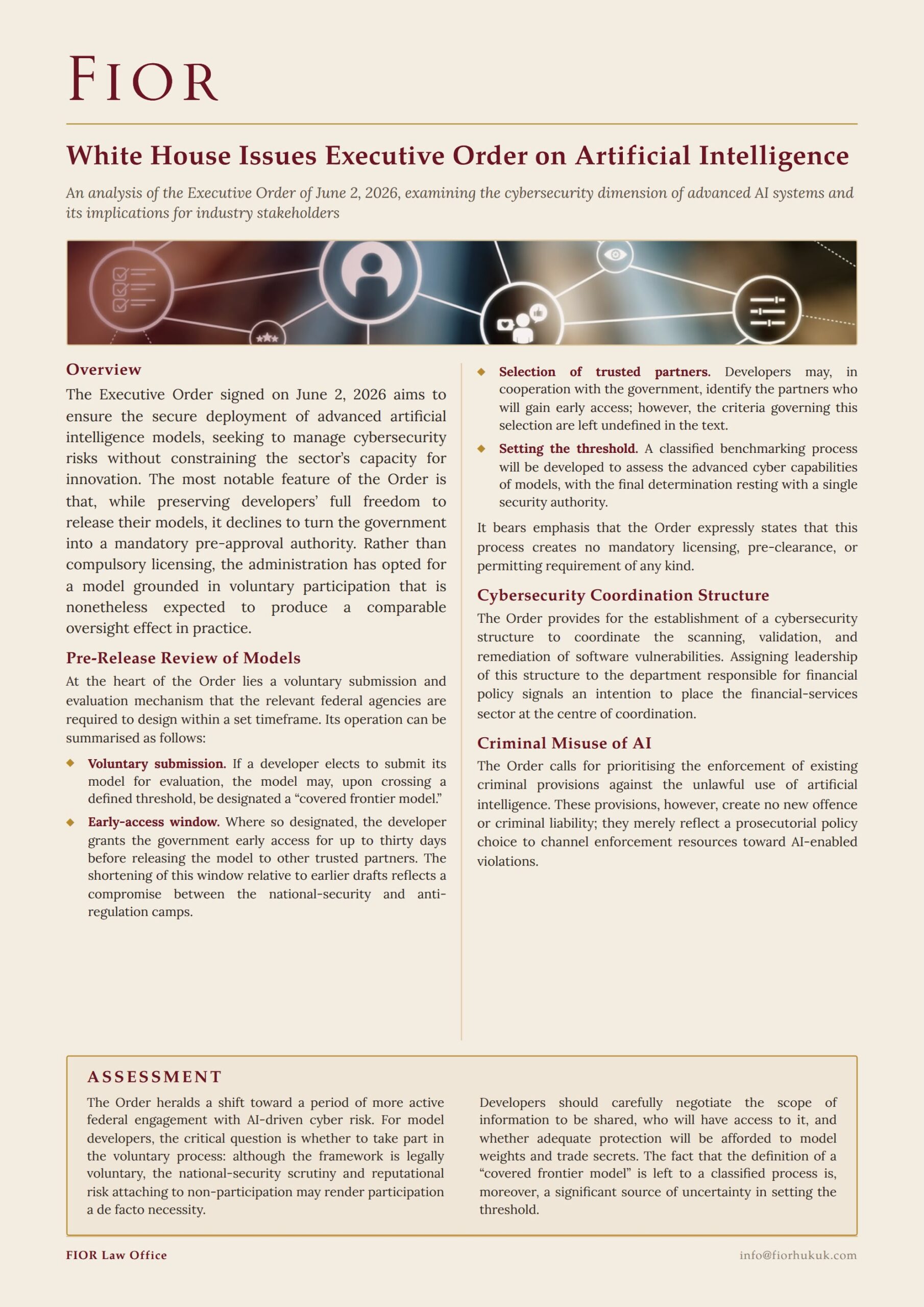 White House Issues Executive Order on Artificial Intelligence görseli 1